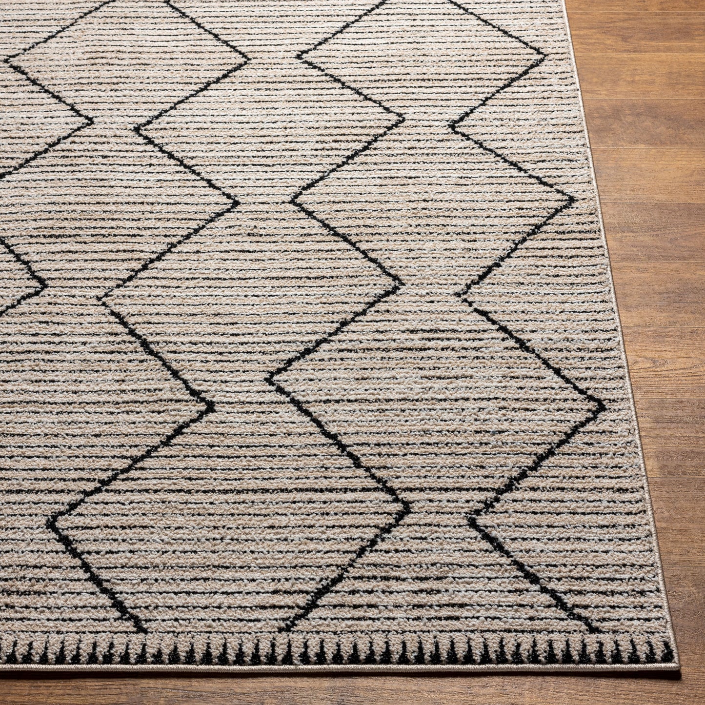Cozy CZY-2302 5' x 7' Machine Woven Area Rug