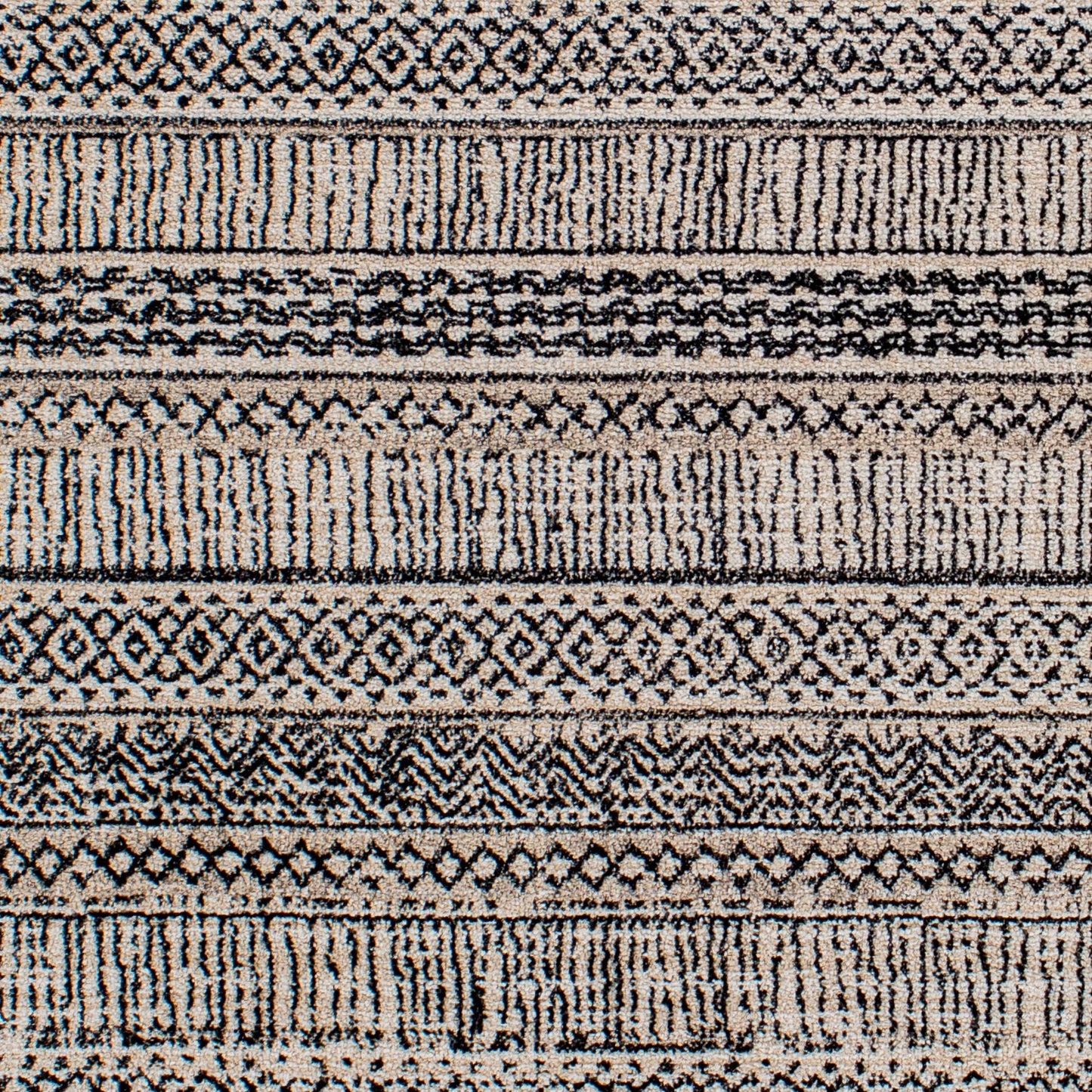 Cozy CZY-2305 Alfombra decorativa tejida a máquina de 3' x 5'