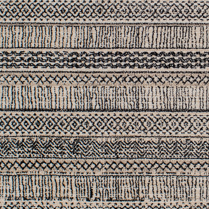 Cozy CZY-2305 Alfombra tejida a máquina de 5' x 7'