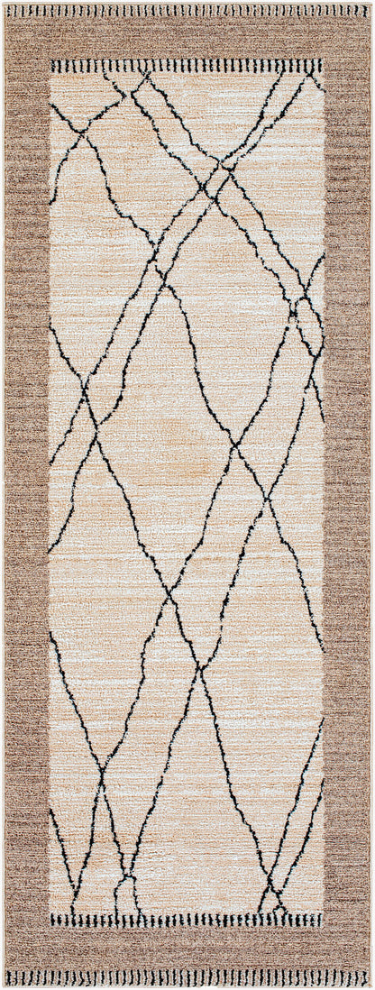Cozy CZY-2306 7ft Runner Machine Woven Runner Rug