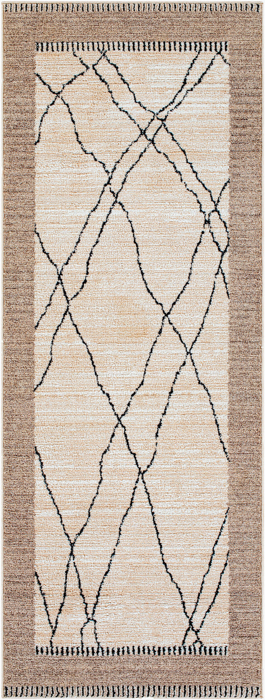 Cozy CZY-2306 7ft Runner Machine Woven Runner Rug