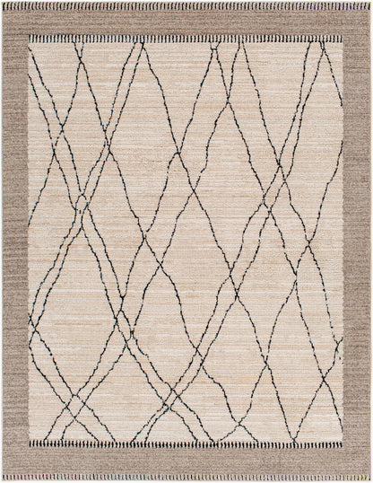 Cozy CZY-2306 Alfombra decorativa tejida a máquina de 3' x 5'