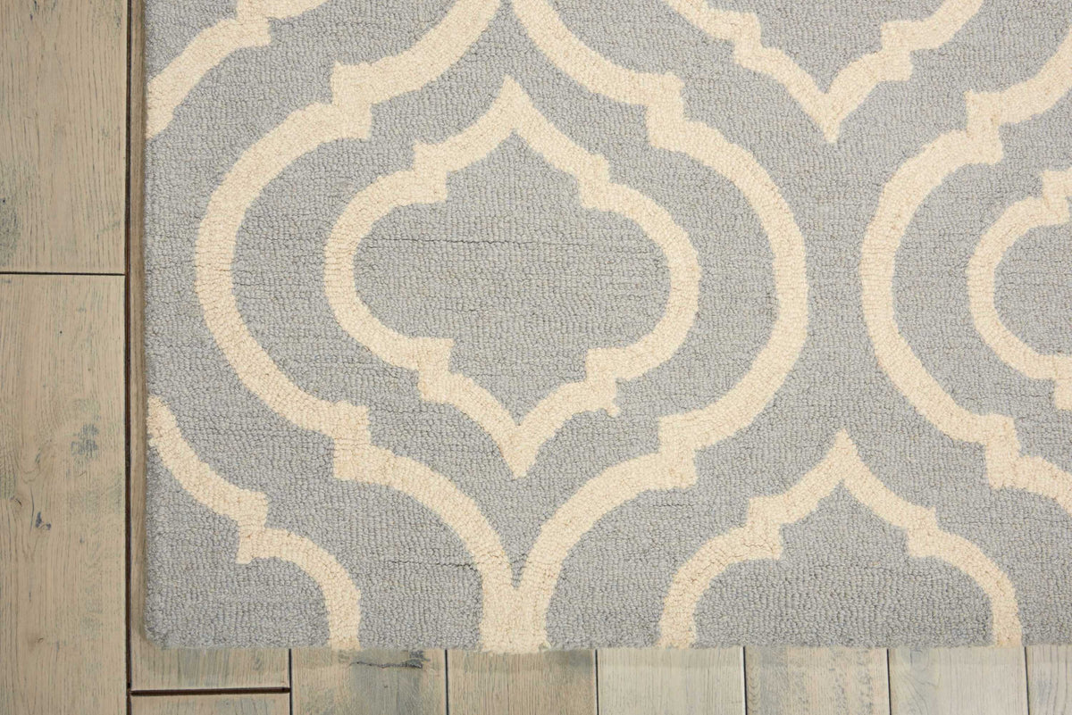 Linear LIN15 Light Blue Hooked Rug