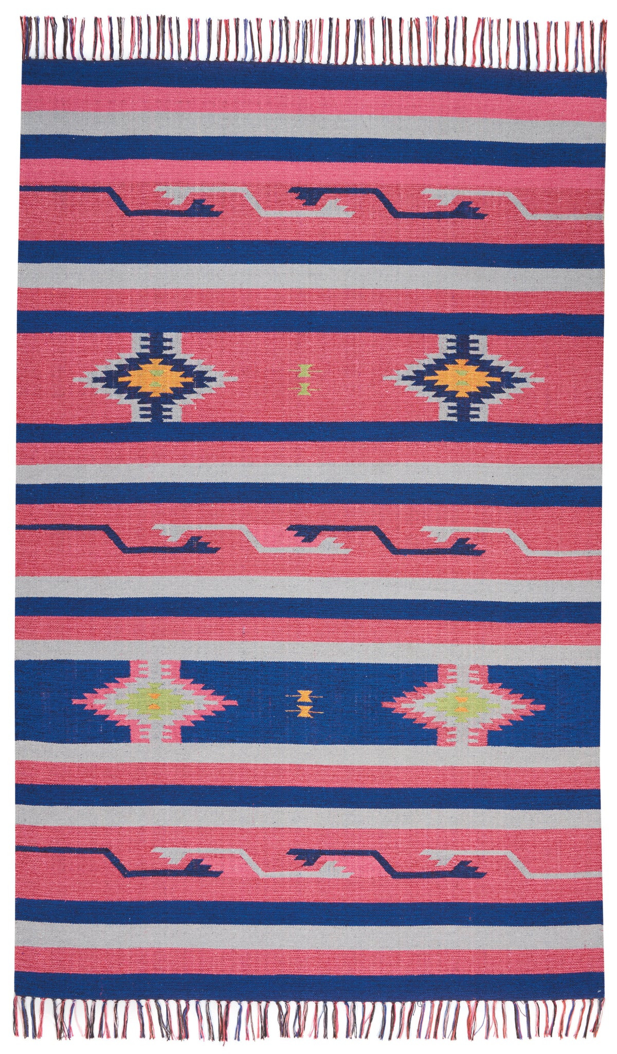 Baja BAJ01 Pink/Blue Woven Rug