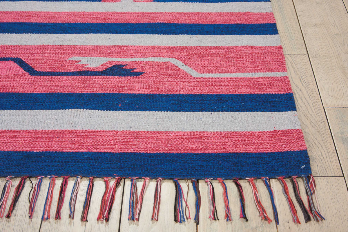 Baja BAJ01 Pink/Blue Woven Rug