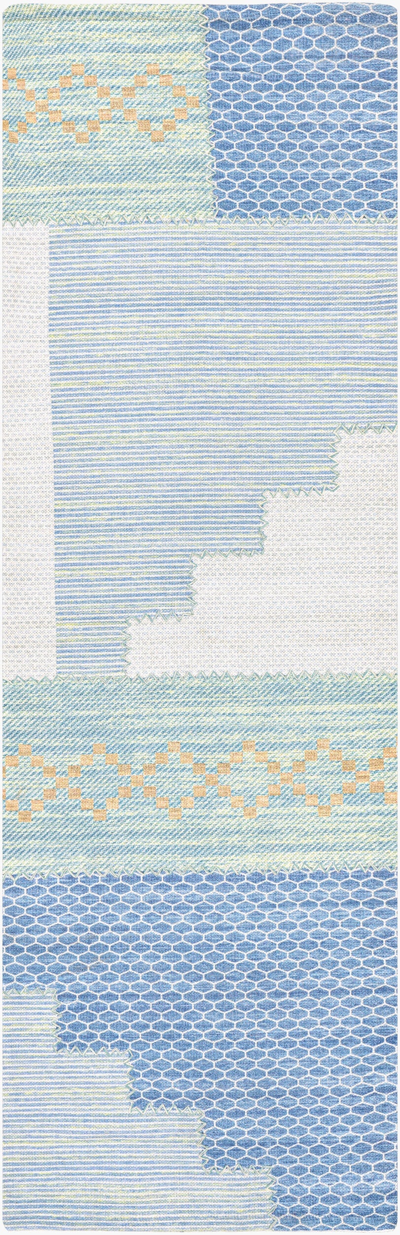 Didim DDM-2301 8ft Runner Handmade Runner Rug