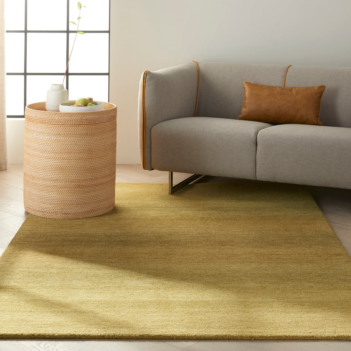Calvin Klein Linear Glow GLO01 Verbena Woven Rug