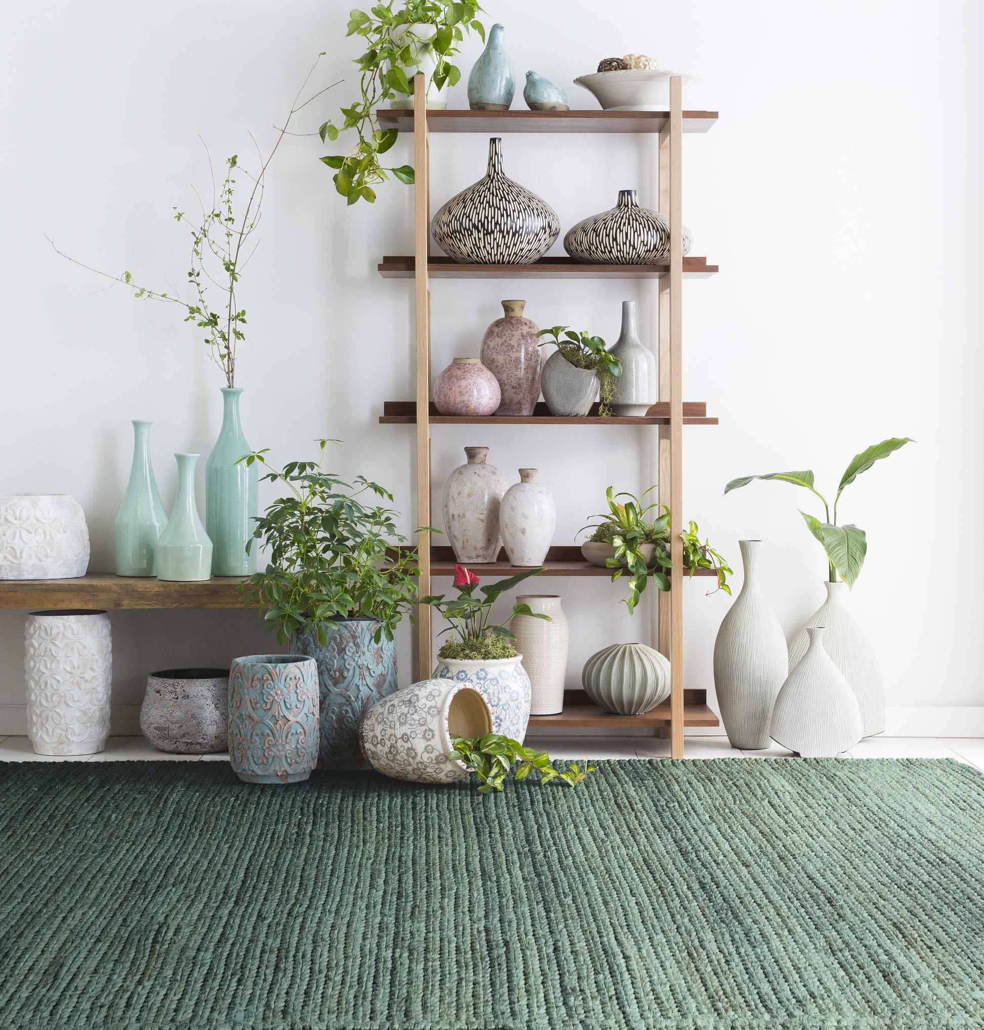 Tropics TRO-1034 Hand Woven Rug