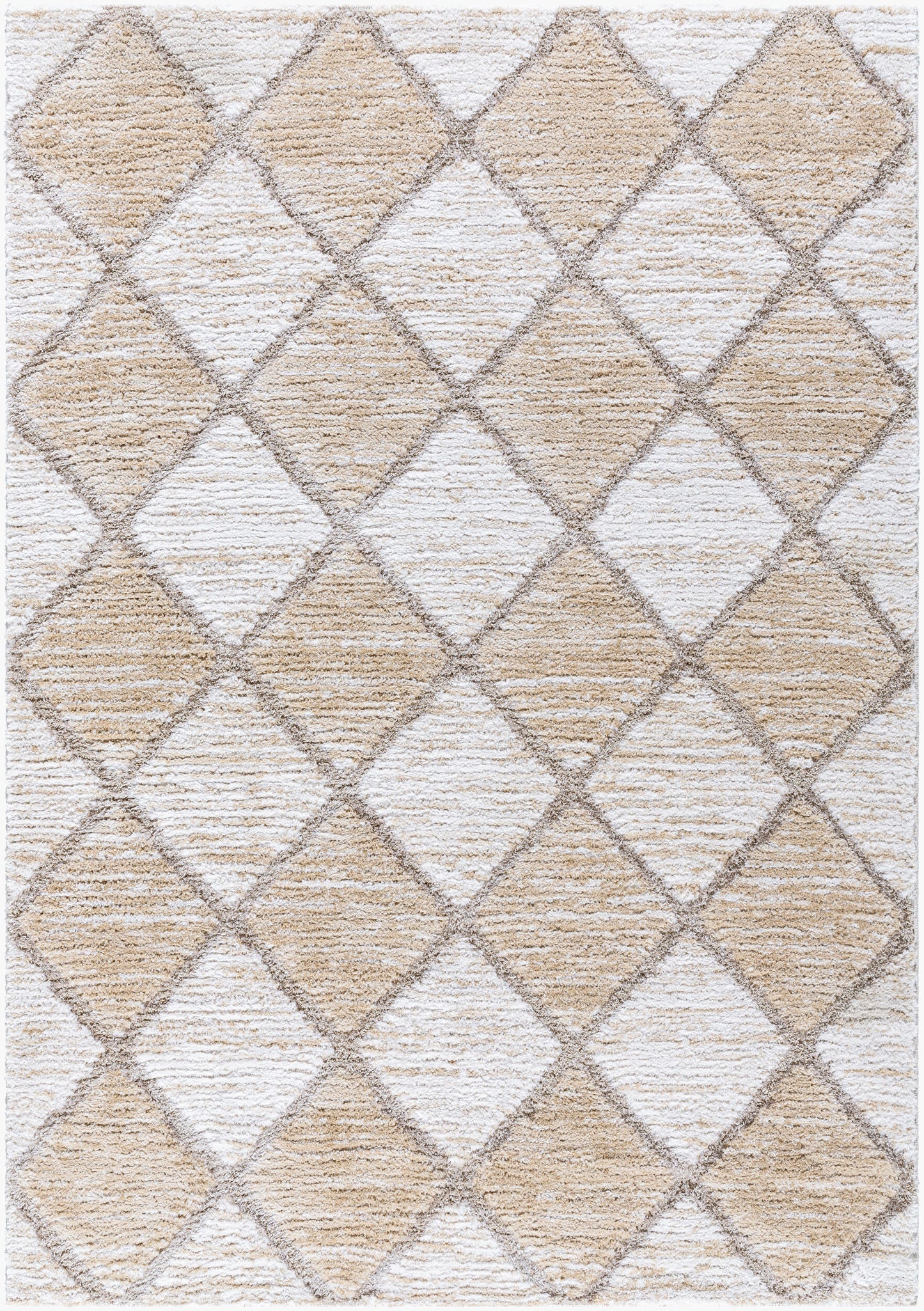 Alfombra tejida a máquina Delight Shag DEL-2306 de 1,52 m x 2,13 m
