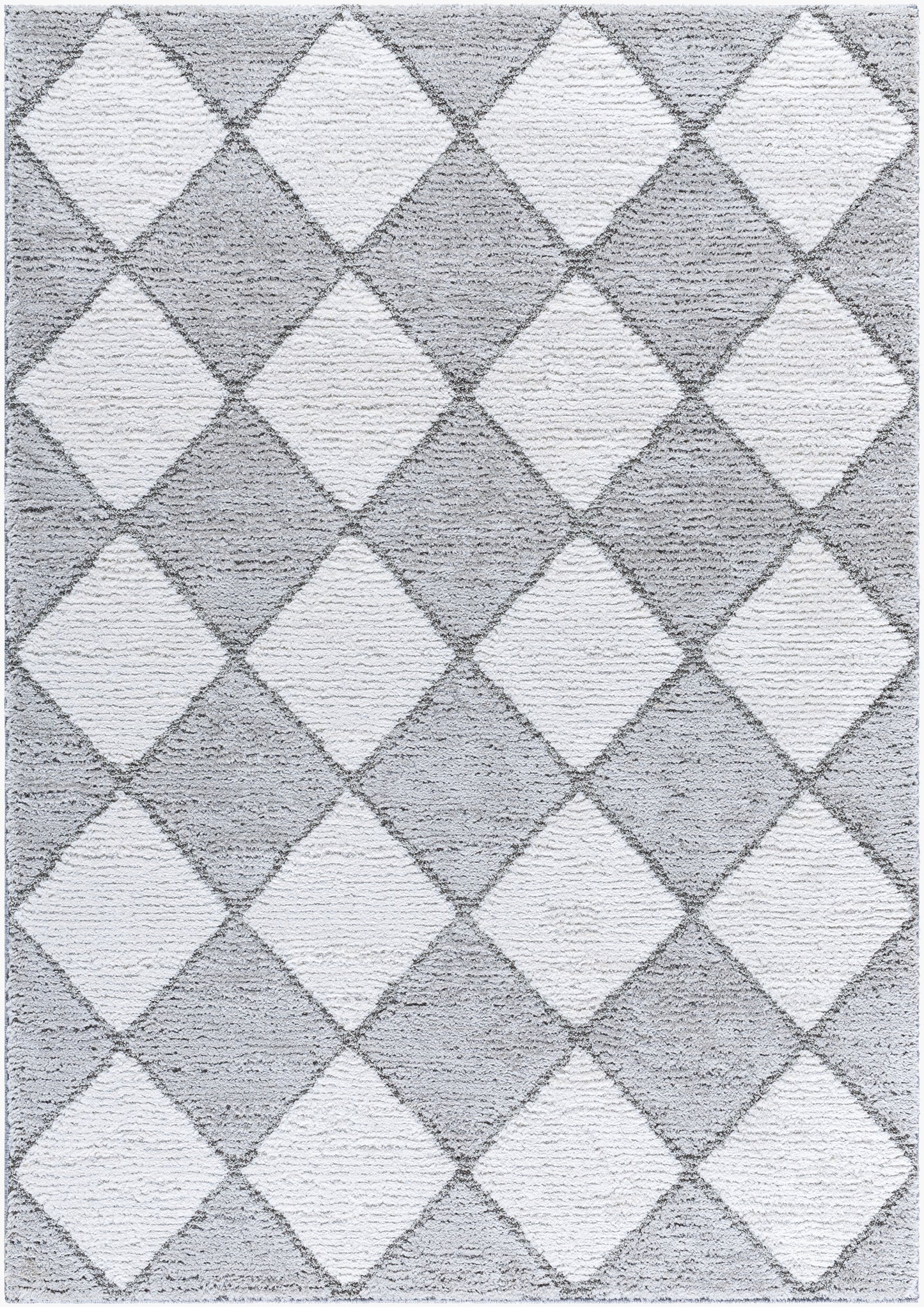 Alfombra tejida a máquina Delight Shag DEL-2307 de 1,52 m x 2,13 m