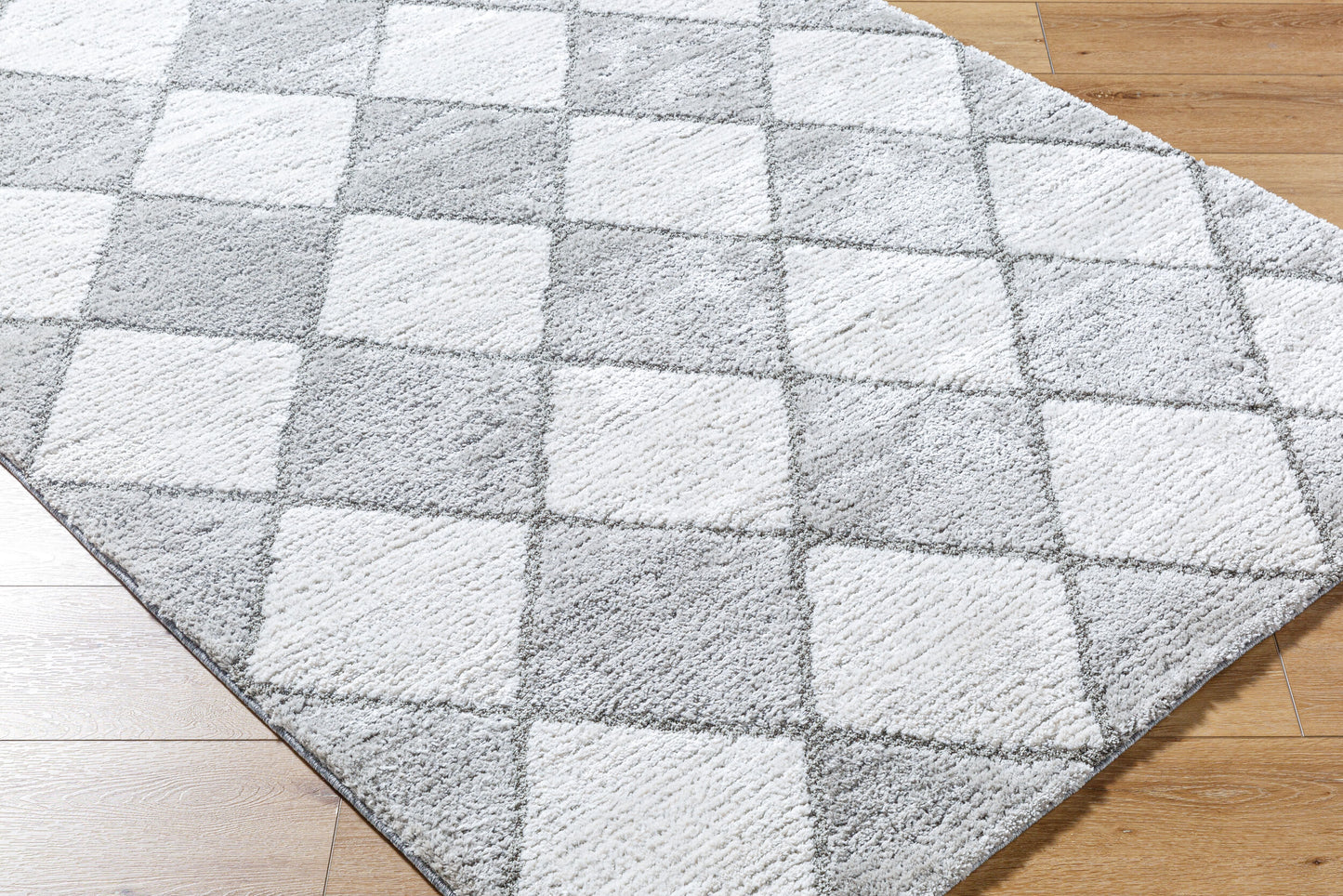 Alfombra tejida a máquina Delight Shag DEL-2307 de 1,52 m x 2,13 m