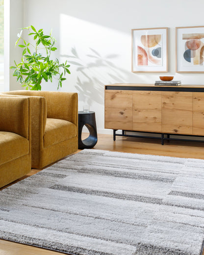 Alfombra tejida a máquina Delight Shag DEL-2308 de 1,52 m x 2,13 m