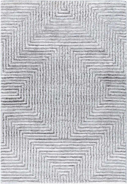 Alfombra tejida a máquina Delight Shag DEL-2309 de 1,52 m x 2,13 m