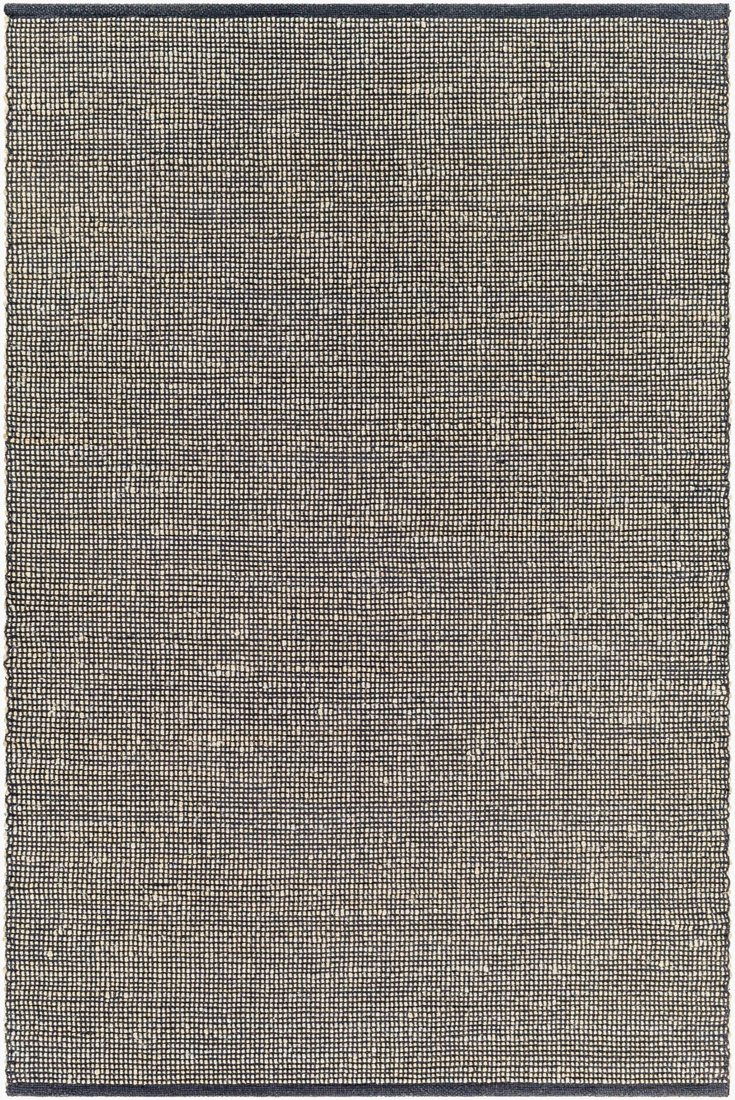 Alfombra de yute hecha a mano Demi DEM-2300 de 1,52 m x 2,13 m