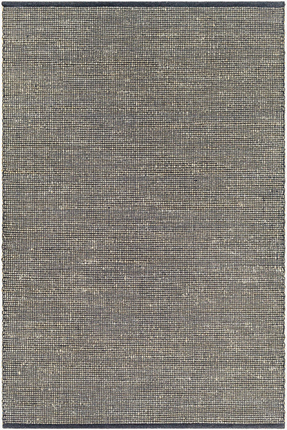 Alfombra de yute hecha a mano Demi DEM-2300 de 1,52 m x 2,13 m