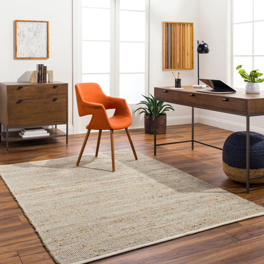 Demi DEM-2301 2' x 3' Handmade Jute Accent Rug