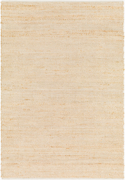 Alfombra de yute hecha a mano Demi DEM-2304 de 1,52 m x 2,13 m