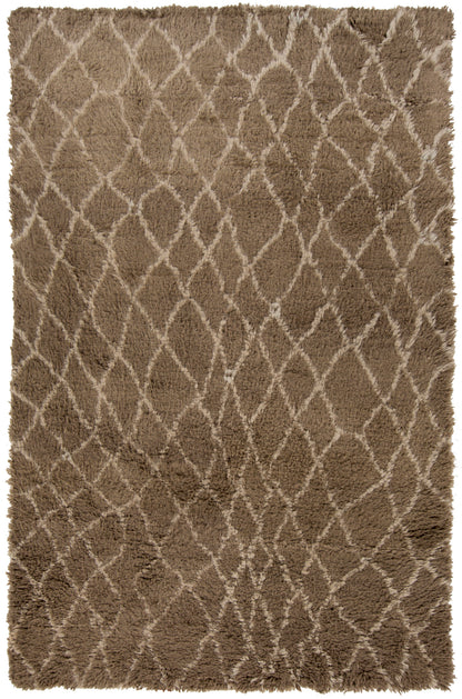 Denali DEN-5001 2' x 3' Handmade Wool Accent Rug