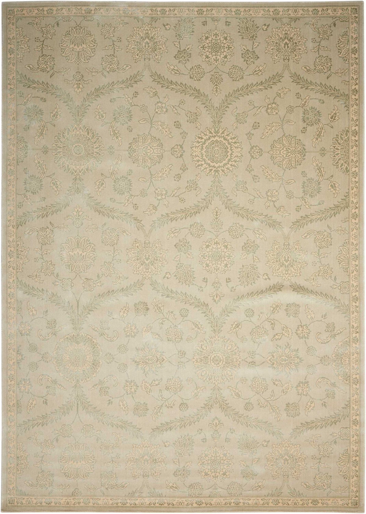 Luminance LUM04 Cream Mint Loomed Rug