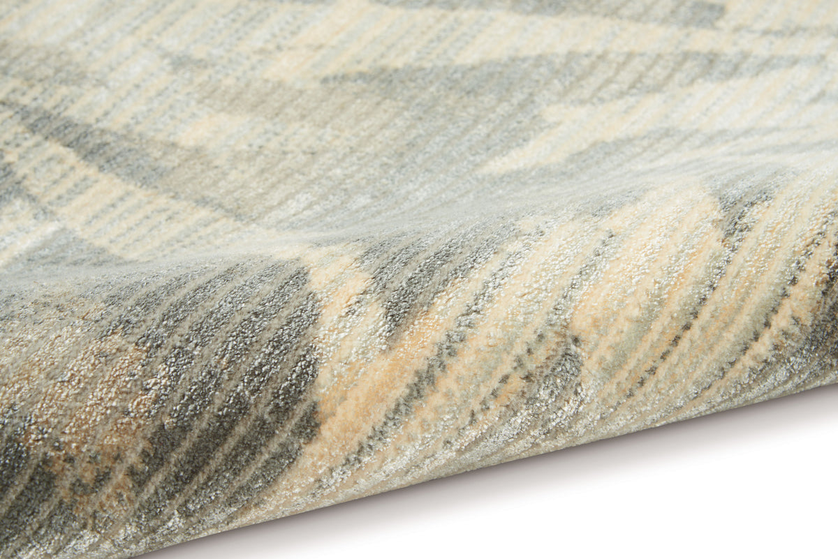 Calvin Klein Home Maya MAY07 Zinc/Paloma Loomed Rug