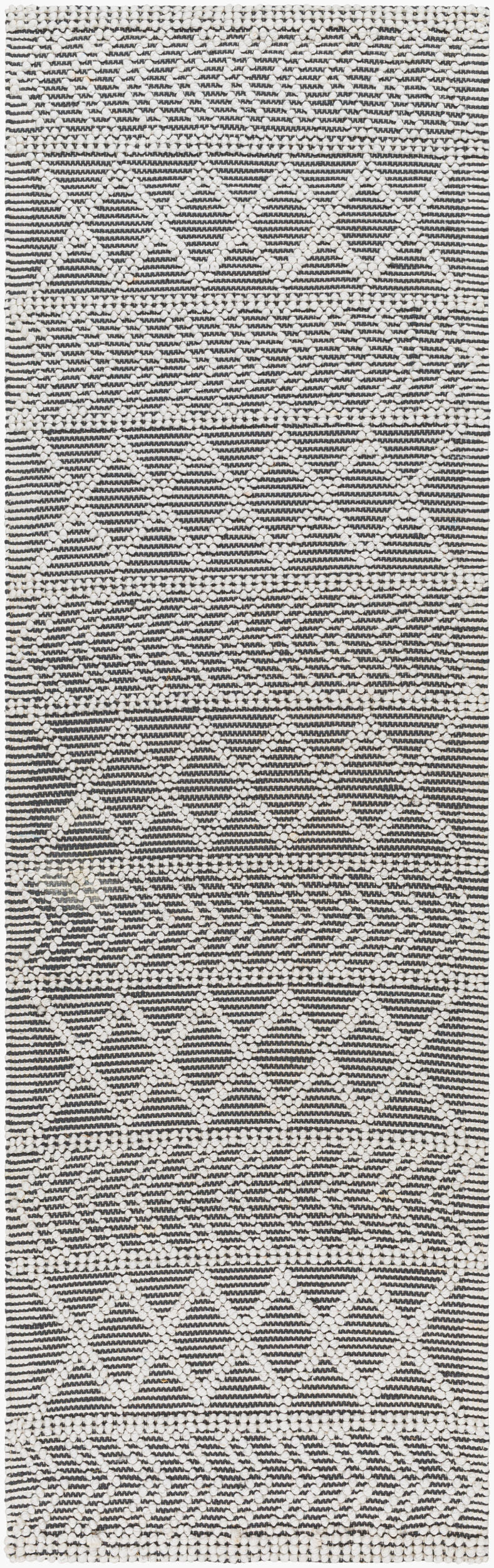 Daffodil DFF-2301 8ft Runner Handmade Recyled Runner Rug