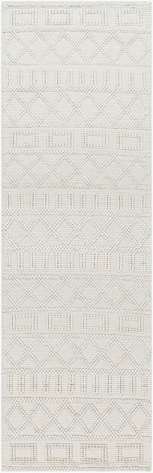 Daffodil DFF-2303 8ft Runner Handmade Recyled Runner Rug