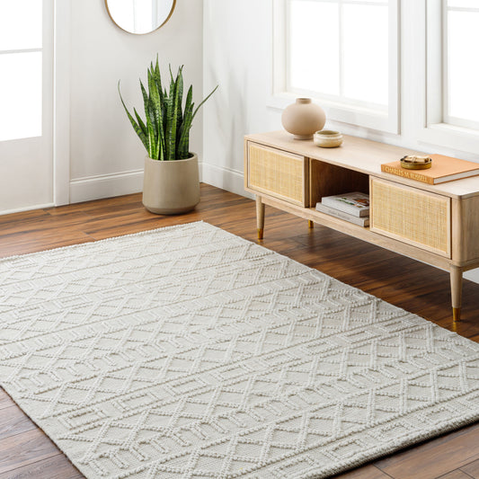 Daffodil DFF-2303 5' x 7' Handmade Recyled Area Rug
