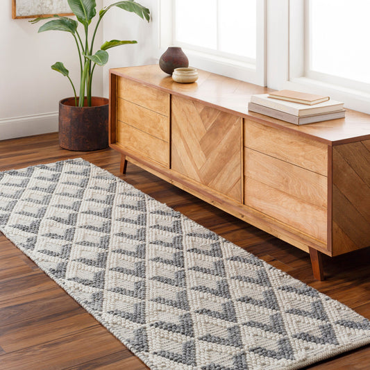Daffodil DFF-2304 8ft Runner Handmade Recyled Runner Rug