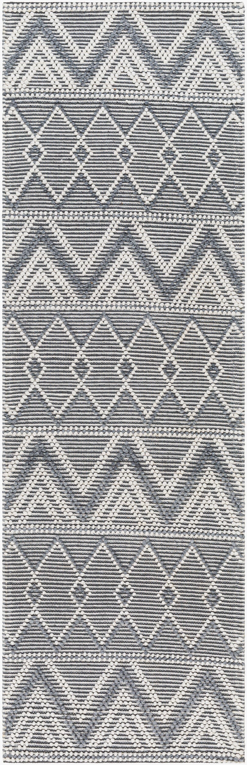 Daffodil DFF-2305 8ft Runner Handmade Recyled Runner Rug