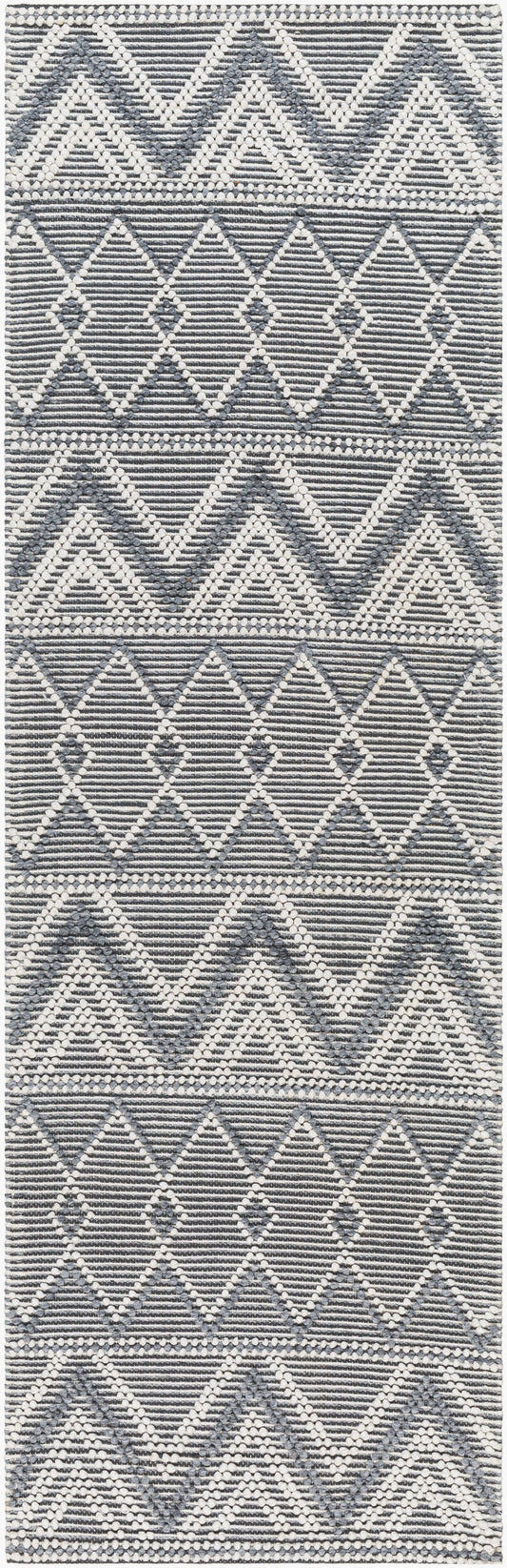 Daffodil DFF-2305 8ft Runner Handmade Recyled Runner Rug