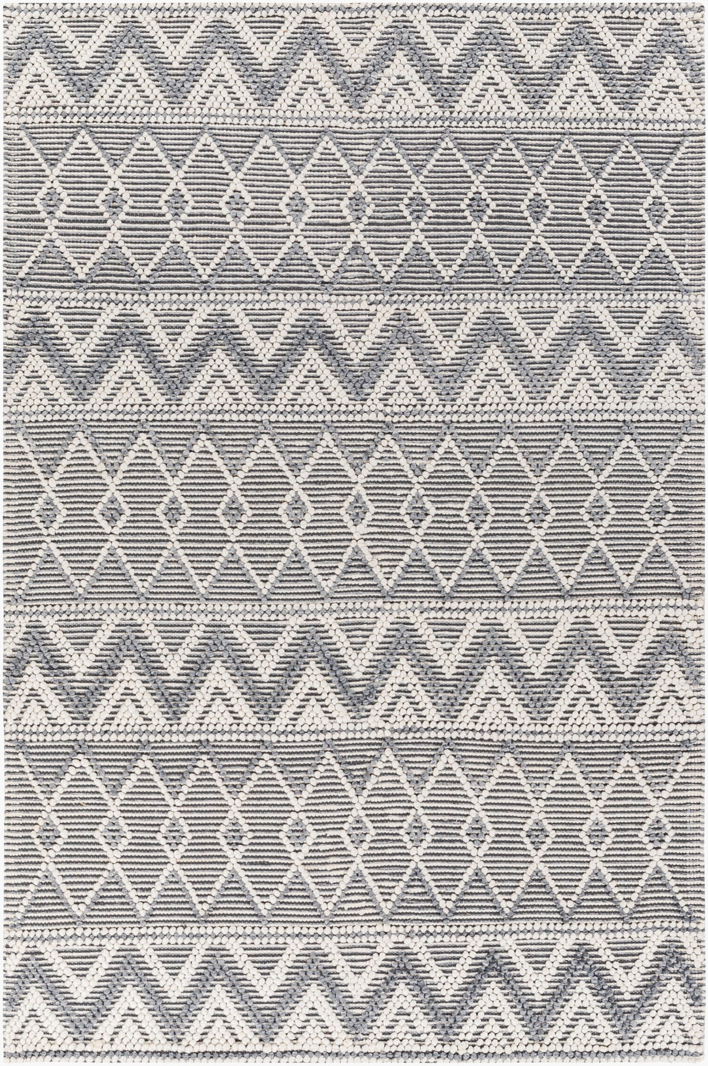 Daffodil DFF-2305 2' x 3' Handmade Recyled Accent Rug
