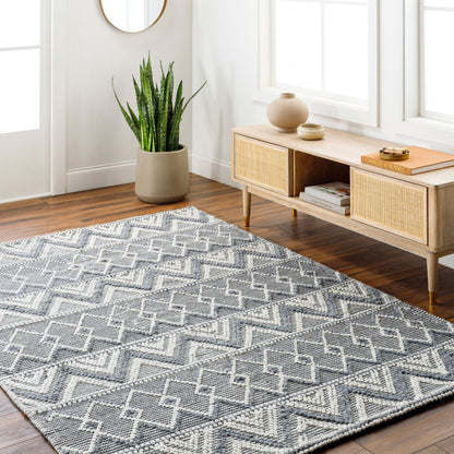 Daffodil DFF-2305 2' x 3' Handmade Recyled Accent Rug