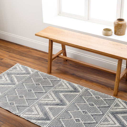 Daffodil DFF-2305 8ft Runner Handmade Recyled Runner Rug
