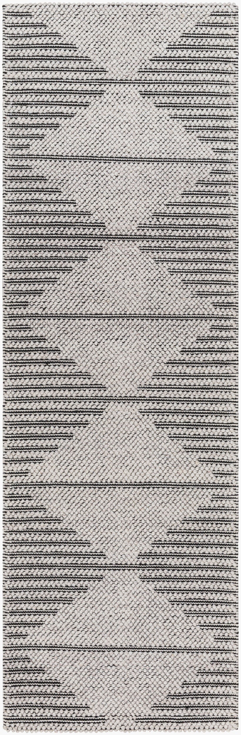 Daffodil DFF-2306 8ft Runner Handmade Recyled Runner Rug
