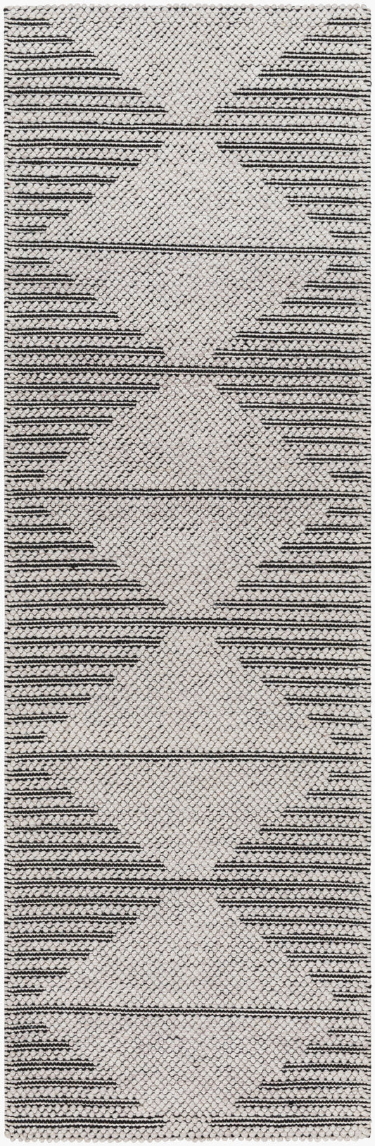 Daffodil DFF-2306 8ft Runner Handmade Recyled Runner Rug