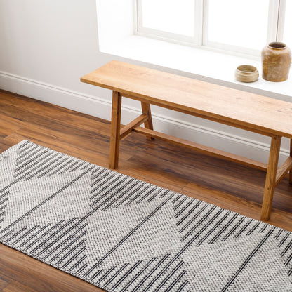 Daffodil DFF-2306 8ft Runner Handmade Recyled Runner Rug