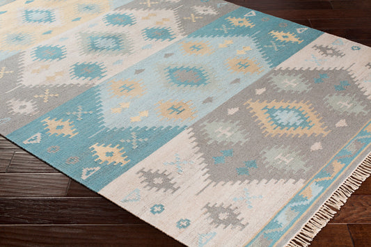Adia DIA-2003 2' x 3' Handmade Wool Accent Rug