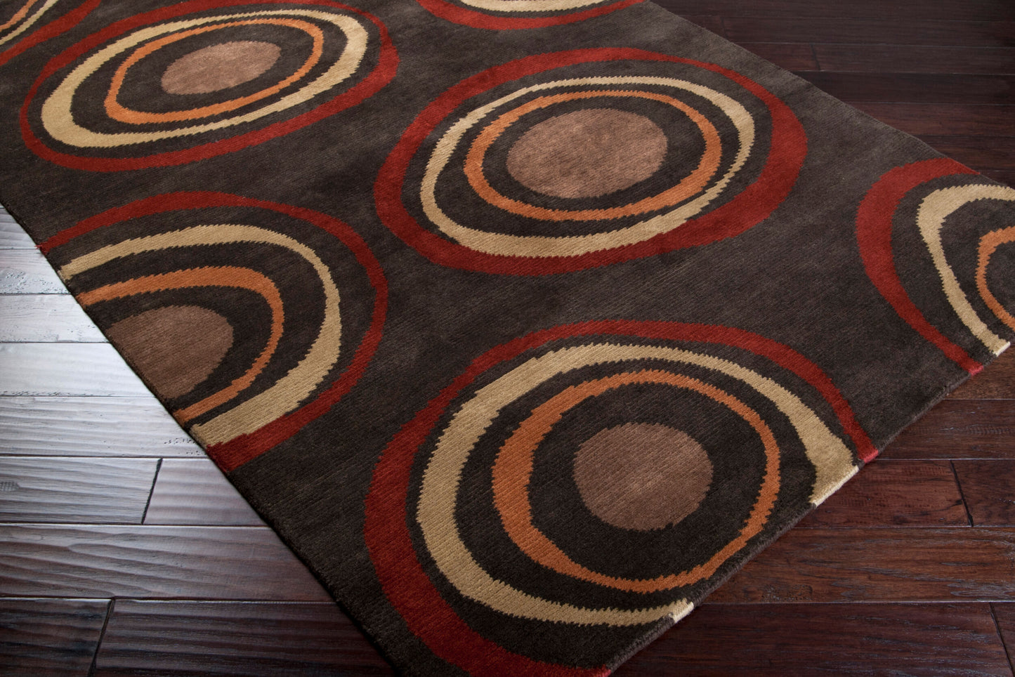 Dimensions DMN-6606 5' x 8' Handmade Wool Area Rug