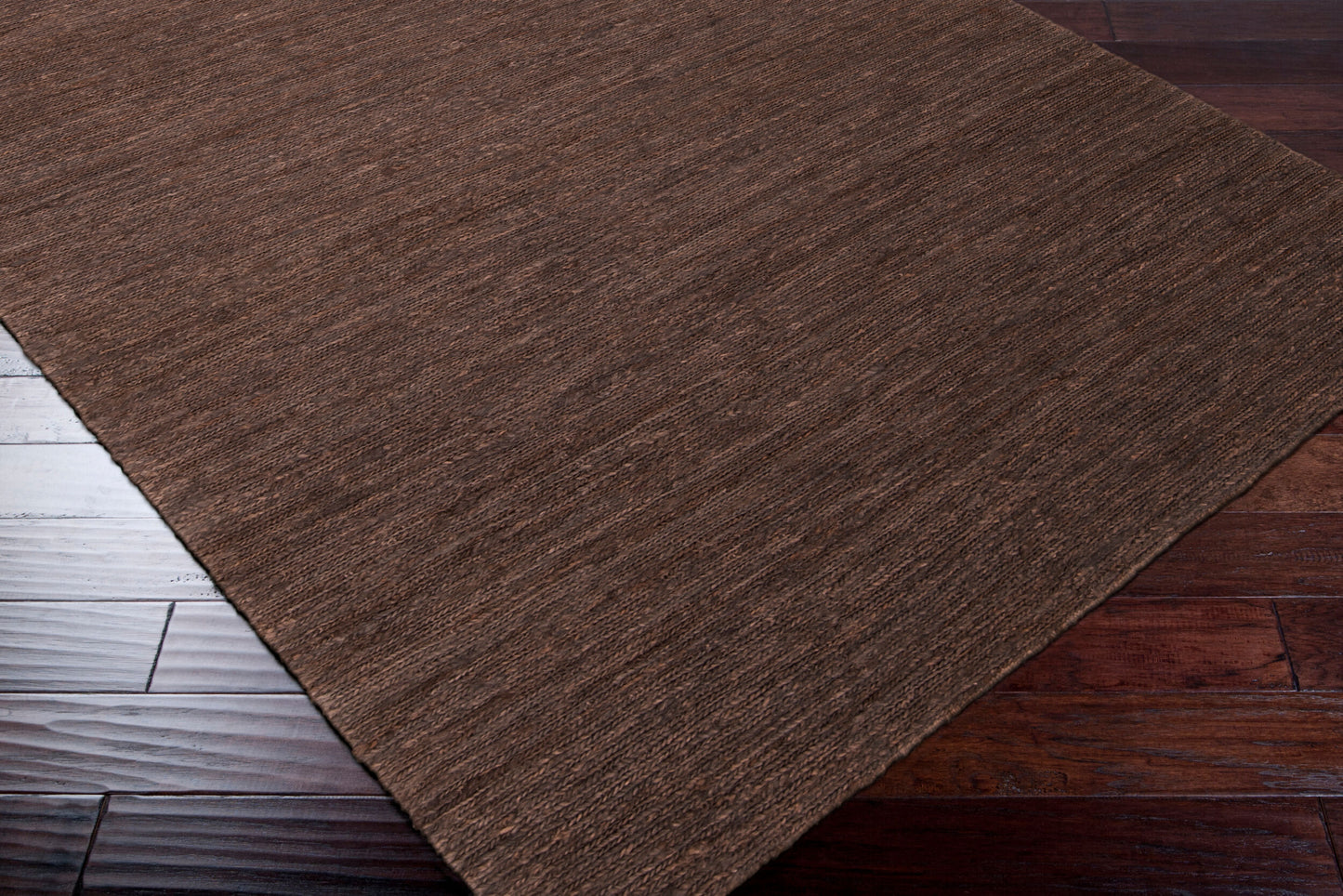 Alfombra decorativa de yute hecha a mano DOC-1002 de República Dominicana de 2' x 3'