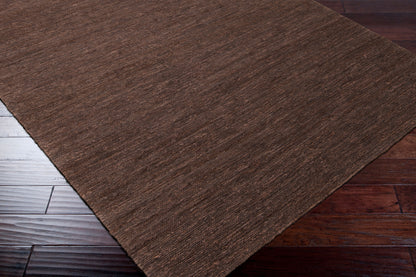 Alfombra decorativa de yute hecha a mano DOC-1002 de República Dominicana de 2' x 3'