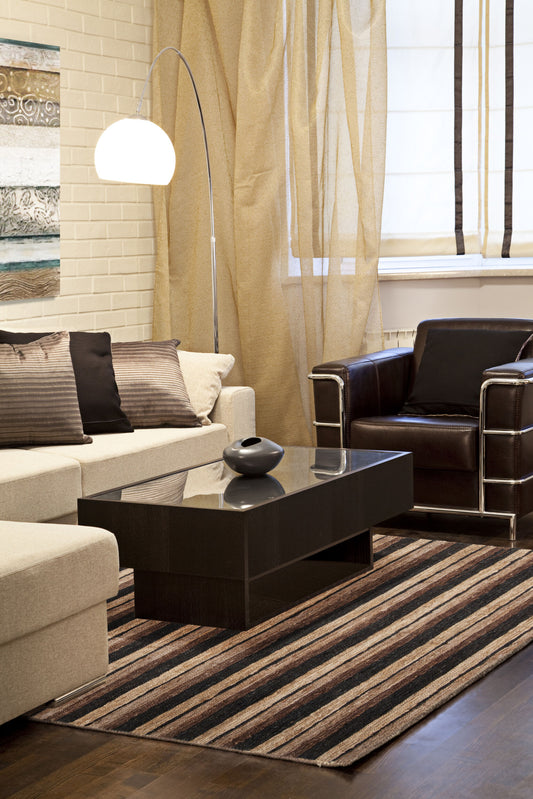 Alfombra decorativa de yute hecha a mano, DOC-1025, de República Dominicana, de 2' x 3'