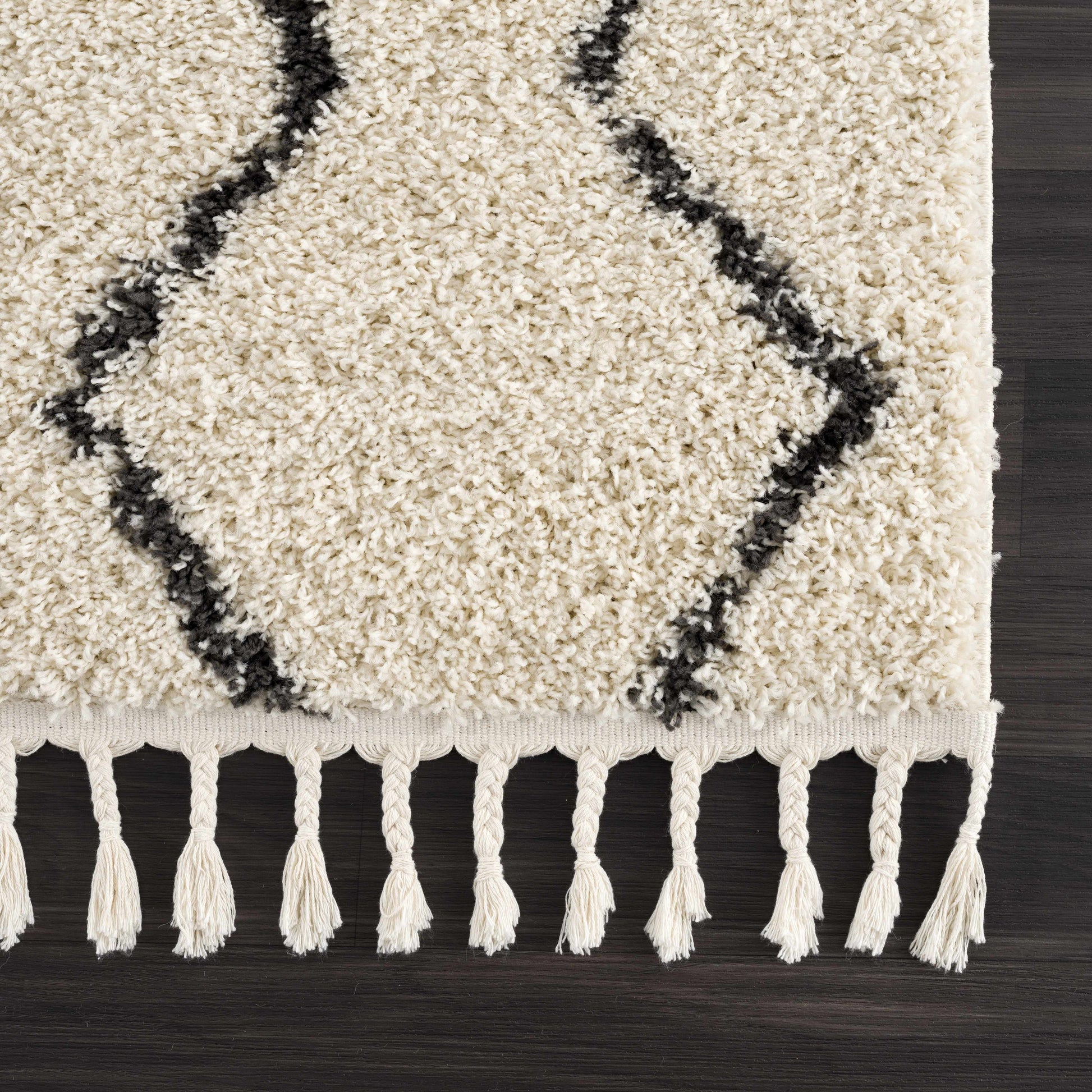 Berber Shag BBE-2303 Machine Woven Rug