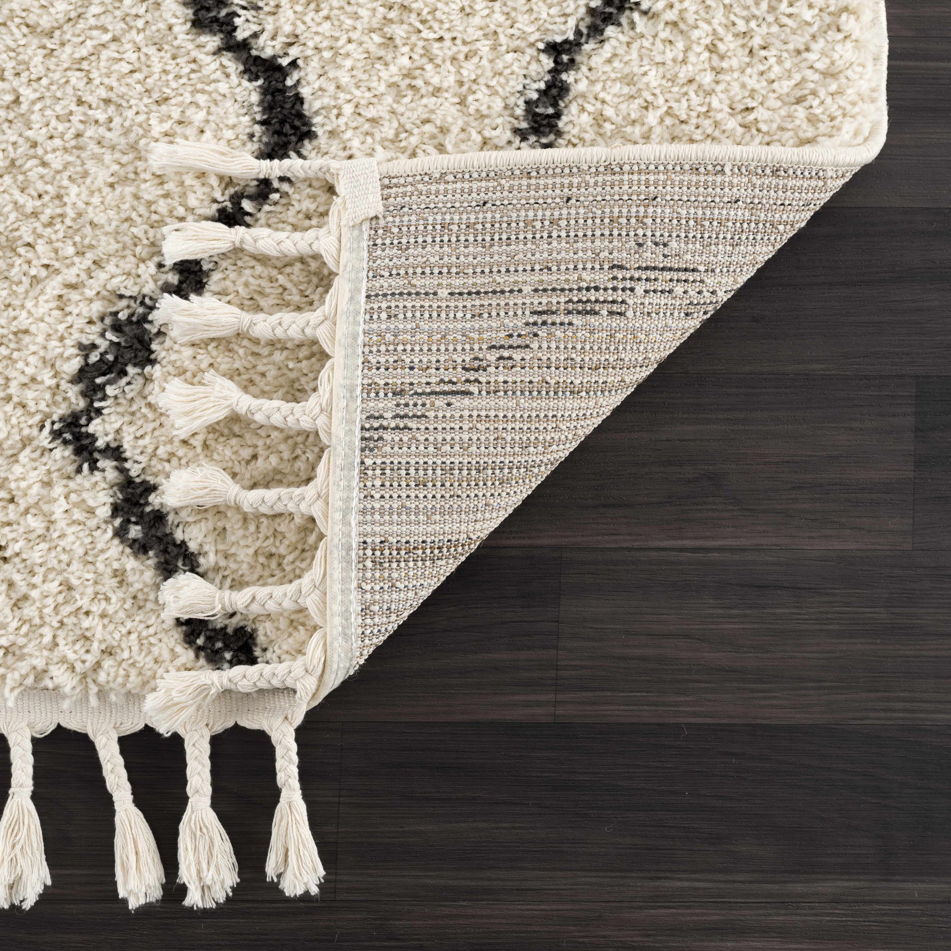 Berber Shag BBE-2303 Machine Woven Rug