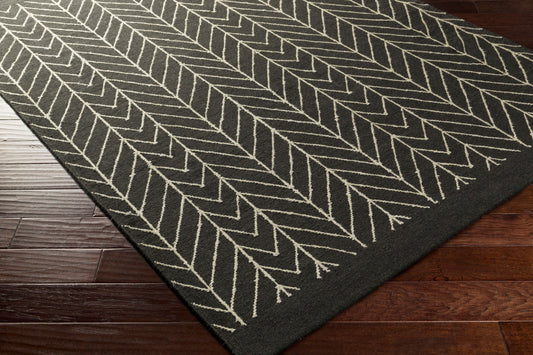 Dasher DSH-5000 2' x 3' Handmade Wool Accent Rug