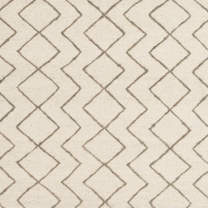 Alfombra decorativa de lana hecha a mano Dasher DSH-5001 de 2' x 3'