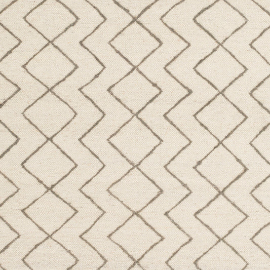 Alfombra decorativa de lana hecha a mano Dasher DSH-5001 de 2' x 3'