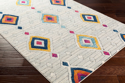 Alfombra tejida a máquina Dersim DSM-2301 de 1,52 m x 2,13 m