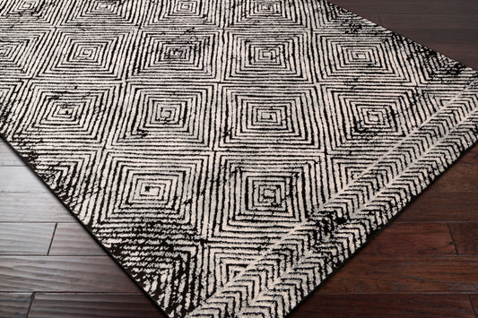 Alfombra tejida a máquina Dersim DSM-2307 de 1,83 m x 2,74 m