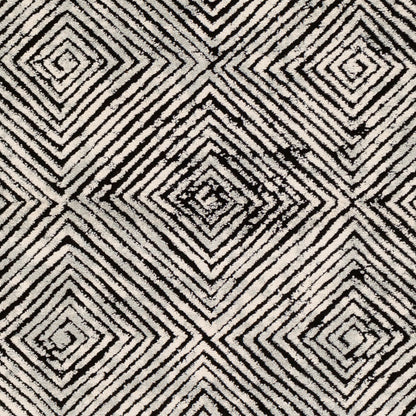 Alfombra decorativa tejida a máquina Dersim DSM-2307 de 2' x 3'