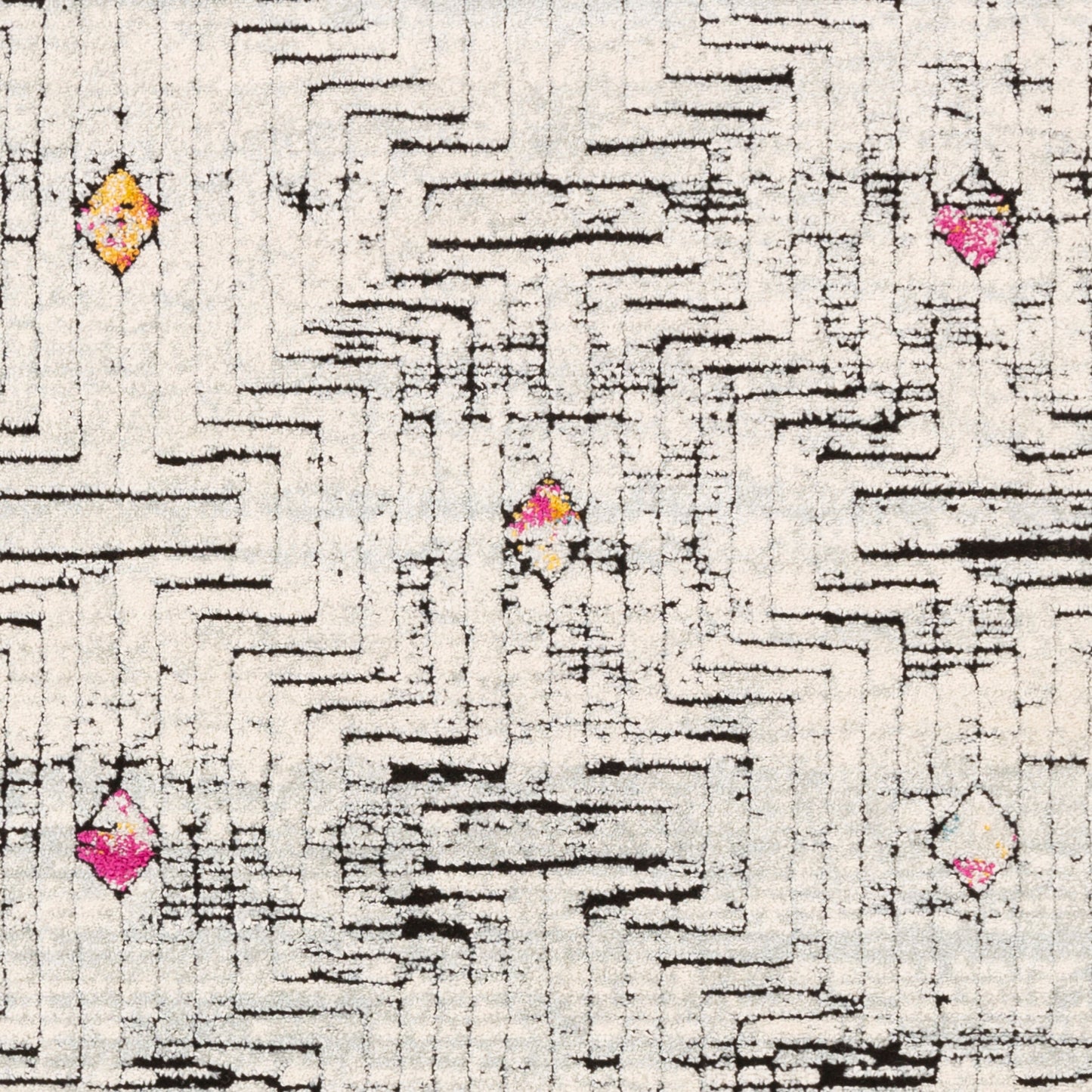 Alfombra tejida a máquina Dersim DSM-2308 de 1,52 m x 2,13 m